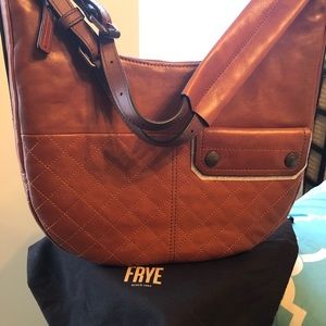 BRAND NEW FRYE Samantha Quilted Hobo Bag (PRISTINE CONDITION)!!